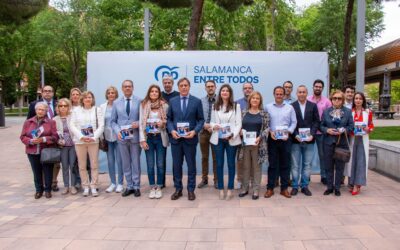 Carbayo presenta un programa electoral con 30 ejes para consolidar Salamanca como ciudad de oportunidades y protección social