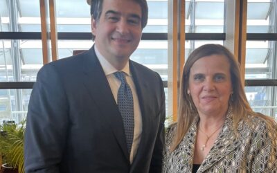 La senadora salmantina Esther del Brío, en Bruselas para abordar los retos legislativos de la UE