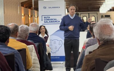García Carbayo reitera en Vitigudino el compromiso del PP con el medio rural y con los agricultores y ganaderos