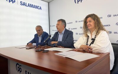 El PP destaca el compromiso de la Junta con Salamanca con la inversión histórica para responder a los desafíos de La Raya