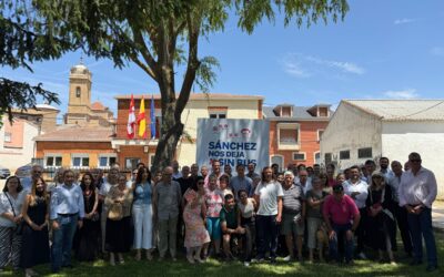 El PP de Salamanca se moviliza en Encinas de Abajo contra el recorte de paradas de autobús del Gobierno