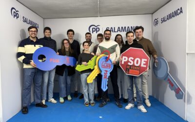 NNGG denuncia la hipocresía de Sánchez en materia de vivienda y reivindica las políticas útiles de Mañueco para los jóvenes de CyL