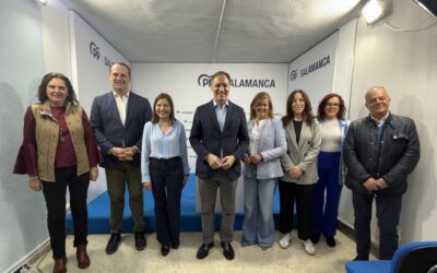 Carbayo destaca el balance de gestión de Mañueco y pide el voto para el PP para “seguir impulsando las inversiones y el progreso de Salamanca”