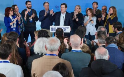 Mañueco celebra la “significativa” victoria electoral del Partido Popular  y asume la responsabilidad de  formar gobierno