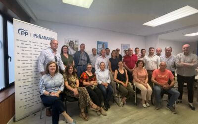 Alcaldes y portavoces del PP en la comarca de Peñaranda exigen al Gobierno más efectivos de la Guardia Civil ante el aumento de la inseguridad